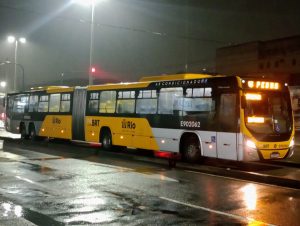 É BRT ou VLT? Mobi Rio instala buzina semelhante aos VLT’s nos ônibus da Transcarioca