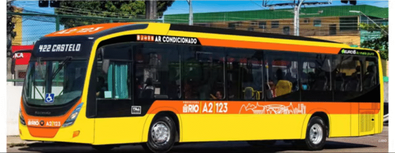 Nova padronização dos ônibus começa a ser implantada no Rio