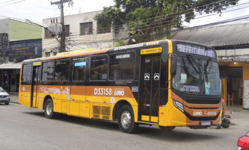 SOU Rio de Janeiro apresenta nova frota com a nova pintura padronizada em cerimônia com a Prefeitura do Rio