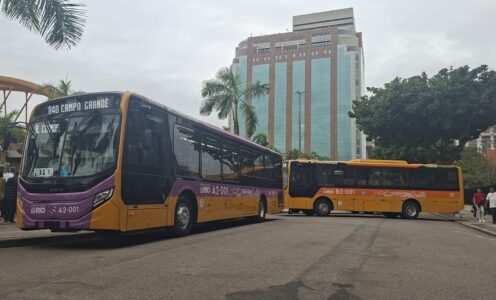 Nova frota da primeira etapa do sistema RIO é apresentado pela Prefeitura e começa a operar a partir do dia 24